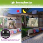 Led Ηλιακό Φωτιστικό Mε Χρονοδιακόπτη & Τηλεχειριστήριο 15W 6000K electronistas.gr