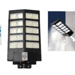 Led Ηλιακό Φωτιστικό 400W 64000LM Με Ανιχνευτή Κίνησης IP67