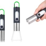 Led Επαναφορτιζόμενος Διπλός Φακός 5000-6500K 750LM electronistas.gr