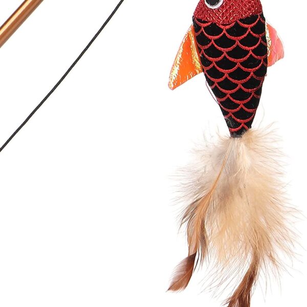 Παιχνίδι "Καλάμι Ψαρέματος" Για Γάτες electronistas.gr