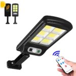 Led Ηλιακό Φωτιστικό 30W Με Ανιχνευτή Κίνησης IP66 6500K electronistas.gr