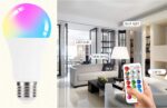 LED Λάμπα Ε27 RGB 12W Με Bluetooth & Ηχείο electronistas.gr