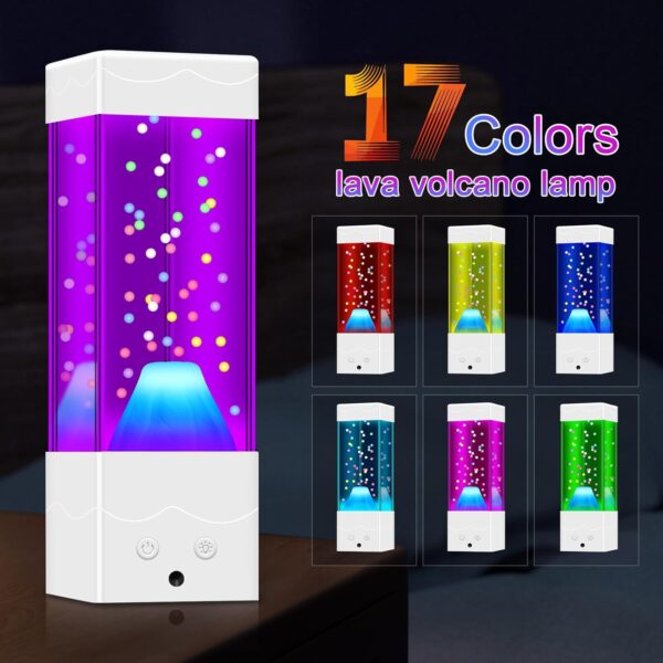 Led Φωτιστικό RGB "Χιονισμένο Ηφαίστειο" Με Τηλεχειριστήριο electronistas.gr