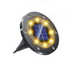 Ηλιακό Καρφωτό Φωτιστικό IP65 8LED SMD Θερμό Λευκό electronistas.gr