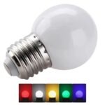 Μίνι Led Λάμπα E27 3W 220V 200LM Σε 5 Χρώματα electronistas.gr
