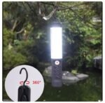 Led Επαναφορτιζόμενος Φακός Mε Γάντζο & Μαγνήτη 6000K electronistas.gr