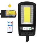 Led Ηλιακό Φωτιστικό 50W Με Ανιχνευτή Κίνησης IP66 6500K electronistas.gr