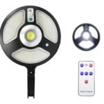 Led Ηλιακό Φωτιστικό 15W Με Ανιχνευτή Κίνησης IP66 6500K electronistas.gr