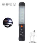 Led Επαναφορτιζόμενος Φακός Mε Γάντζο & Μαγνήτη 6000K electronistas.gr