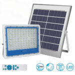 Led Ηλιακός Προβολέας 300W 31680LM Με Τηλεχειριστήριο IP67 6000K electronistas.gr