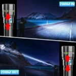 Αδιάβροχος Φακός Led Επαναφορτιζόμενος 90W 40000lm electronistas.gr