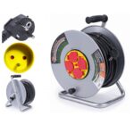 Μπαλαντέζα Καρούλι 4 Θέσεων 3x2.5mm & Καλώδιο 25m electronistas.gr