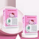 Ηλεκτρικός Παιδικός Κουμπαράς "Hello Kitty" Με Δακτυλικό Αποτύπωμα electronistas.gr