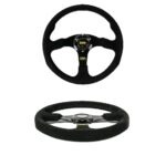 Αγωνιστικό Τιμόνι 350mm Μαύρο electronistas.gr