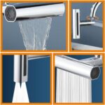 Πολυλειτουργικό Φίλτρο Βρύσης 360° Με 4 Λειτουργίες Ψεκασμού electronistas.gr