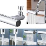 Πολυλειτουργικό Φίλτρο Βρύσης 360° Με 4 Λειτουργίες Ψεκασμού electronistas.gr