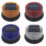 Ηλιακός Μαγνητικός Φάρος Κίτρινου Φωτισμού Σε 4 Χρώματα electronistas.gr