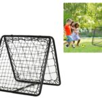 Μεταλλικό Τέρμα Ποδοσφαίρου Με Δίχτυ & Γάντζους 100×100cm electronistas.gr