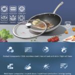 Τηγάνι Γουόκ 32cm Από Ανοξείδωτο Ατσάλι electronistas.gr