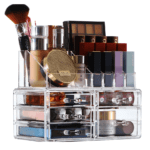 Σετ 2τμχ Διάφανη Θήκη Οργάνωσης Καλλυντικών electronistas.gr