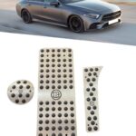 Πεταλιέρες Αυτοκινήτου Αλουμινίου Με Λάστιχο 3τμχ electronistas.gr