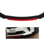 Μπροστινός Προφυλακτήρας Αυτοκινήτου 1.80cm Μαυρο/Κόκκινο electronistas.gr