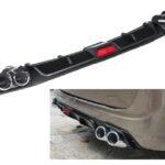 Diffuser Πίσω Προφυλακτήρα Universal Μαύρο electronistas.gr