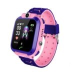 Παιδικό Smartwatch Με GPS & Καουτσούκ Λουράκι Ροζ/Μωβ electronistas.gr