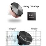 Ακουστικό Bluetooth 2 σε 1 Με Φορτιστή Αυτοκινήτου & Μικρόφωνο electronistas.gr