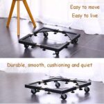 Ρυθμιζόμενη Βάση Πλυντηρίου Με Ρόδες 60x60cm electronistas.gr