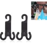 Σετ 2τμχ Κρεμάστρες Αυτοκινήτου Με Διπλό Γάντζο electronistas.gr