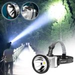 Led Επαναφορτιζόμενος Φακός Κεφαλής 5W IP31 electronistas.gr