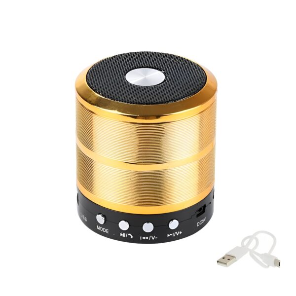 Φορητό Ασύρματο Ηχείο Bluetooth 5W USB/TF/FM electronistas.gr