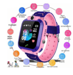 Παιδικό Smartwatch Με GPS & Καουτσούκ Λουράκι Ροζ/Μωβ electronistas.gr