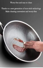 Τηγάνι Γουόκ 32cm Από Ανοξείδωτο Ατσάλι electronistas.gr