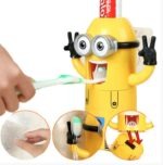Αυτόματος Διανομέας Οδοντόκρεμας "Minions" Για 2 Οδοντόβουρτσες electronistas.gr