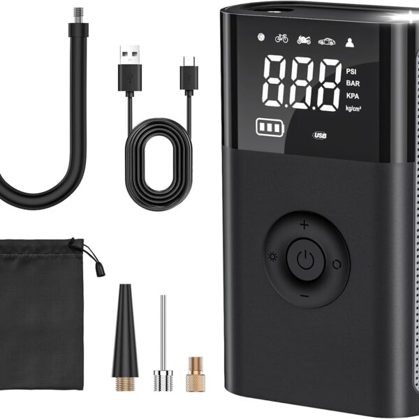 Τρόμπα Αυτοκινήτου 35PSI 60W Mε Καλώδιο Αναπτήρα 12V electronistas.gr