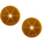 Σετ 2τμχ Ανακλαστικά Στρογγυλά 60mm