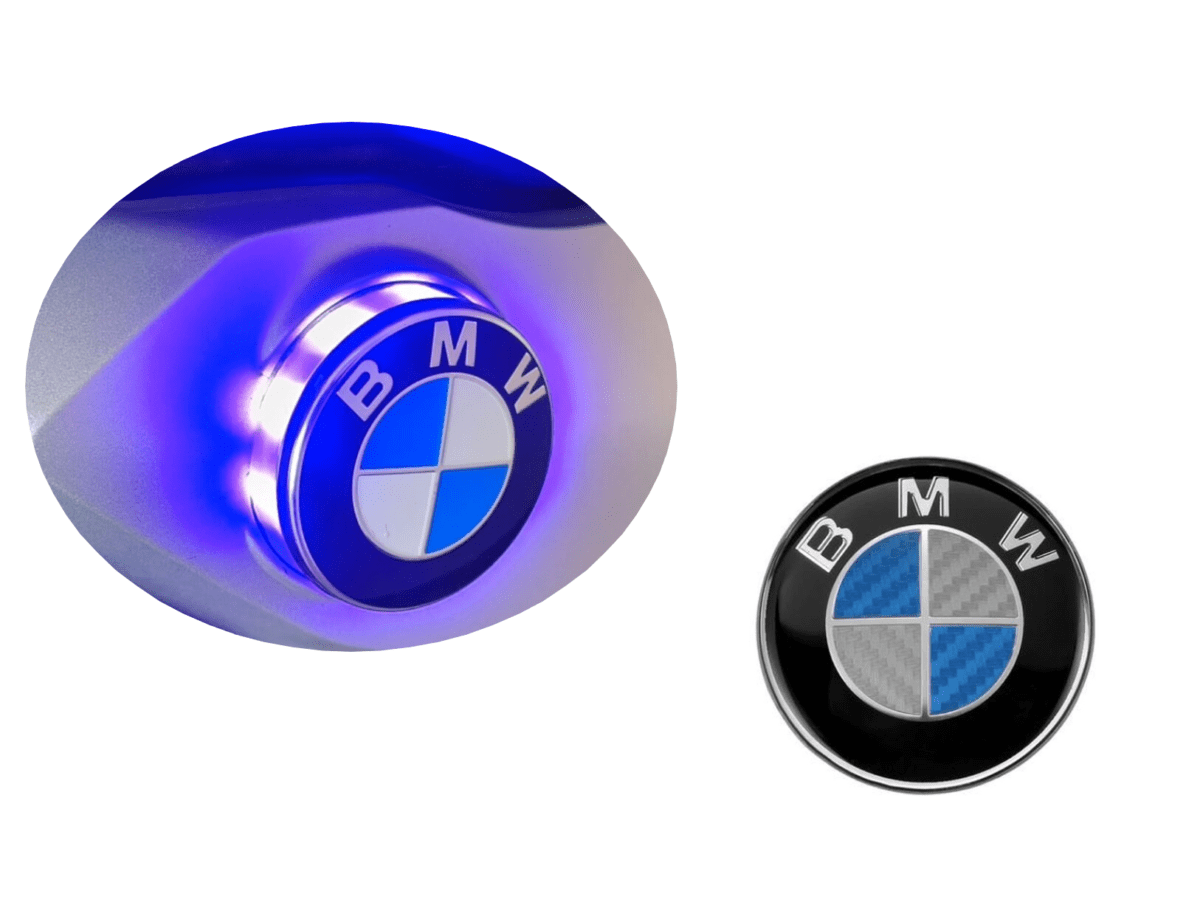 Σετ 2τμχ Σήμα BMW Αυτοκινήτου Με Cob Φωτισμό electronistas.gr