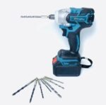 Επαναφορτιζόμενο Μπουλονόκλειδο 48V Mε 2 Μπαταρίες 5.0Ah electronistas.gr