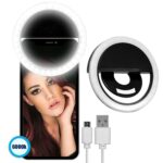 Ring Light 8.5cm Για Smartphone Με 3 Εντάσεις Φωτεινότητας electronistas.gr