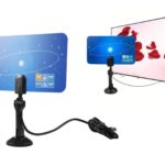 Εσωτερική Κεραία Τηλεόρασης UHF/VHF HDTV Με Βάση electronistas.gr