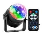 Disco Πάρτυ Φωτορυθμικό 9W Με Τηλεχειριστήριο & Βάση Strobe electronistas.gr