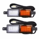 Σετ 2τμχ Led Φανάρια Πορείας-Φλας IP67 electronistas.gr