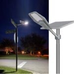 Led Ηλιακός Προβολέας 200W 6500K IP67 Με Τηλεχειριστήριο electronistas.gr