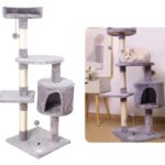 Γατόδεντρο / Ονυχοδρόμιο 3 Επιπέδων Με Σπιτάκι electronistas.gr