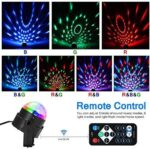 Disco Πάρτυ Φωτορυθμικό 9W Με Τηλεχειριστήριο & Βάση Strobe electronistas.gr