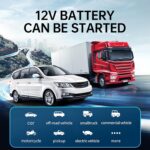 Εκκινητής μπαταρίας 800A & Τρομπα 12V Με Ενσωματωμένο Φακό electronistas.gr