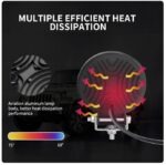 Στρογγυλός Προβολέας 27W 12-24V 6000K IP68 electronistas.gr