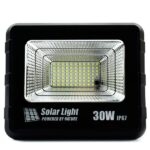 Led Ηλιακός Προβολέας 30W IP67 6000Κ Με Φωτοκύτταρο electronistas.gr